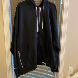 Loose Fit Nike Zip Up Hoodie